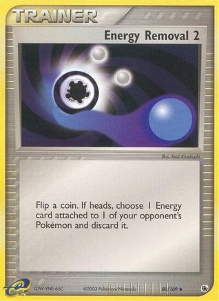 Energy Removal 2 080/109 - Reverse Holofoil Ruby and Sapphire