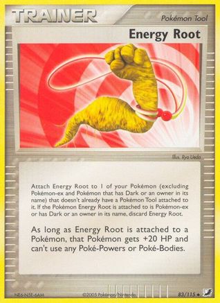 Energy Root 083/115 - Reverse Holofoil Unseen Forces