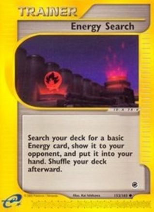 Energy Search 153/165 - Reverse Holofoil Expedition