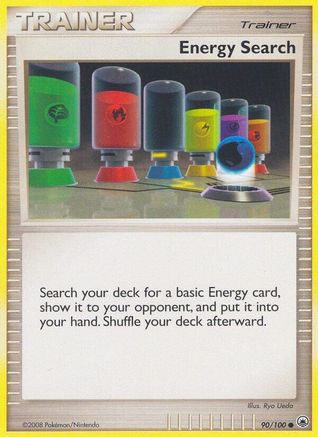 Energy Search 090/100  - Reverse Holofoil Majestic Dawn
