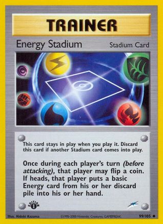 Energy Stadium 099/105 - 1st Edition Neo Destiny