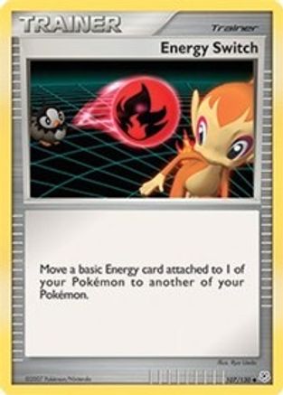 Energy Switch 107/130  - Reverse Holofoil Diamond and Pearl
