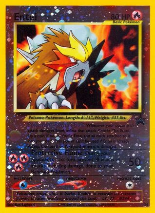 Entei 034/53 - Reverse Holofoil WoTC Promo
