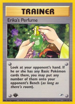 Erika's Perfume 110/132 - 1st Edition Gym Heroes