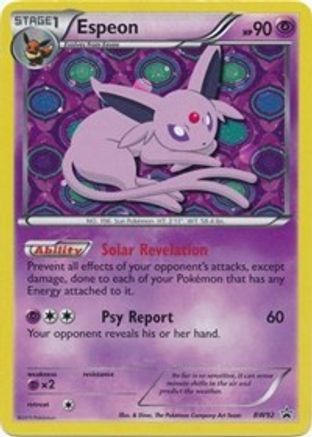 Espeon BW92  - Holofoil Black and White Promos