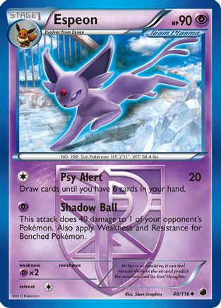 Espeon (Team Plasma) 048/116 - Plasma Freeze