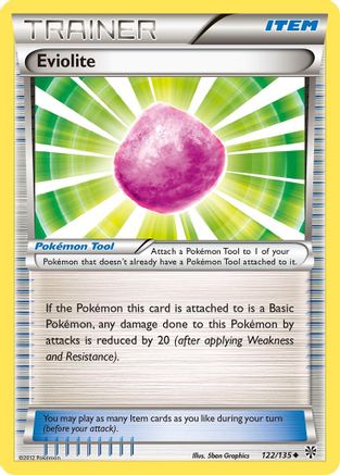 Eviolite 122/135  - Reverse Holofoil Plasma Storm
