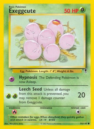 Exeggcute 075/110 - Reverse Holofoil Legendary Collection