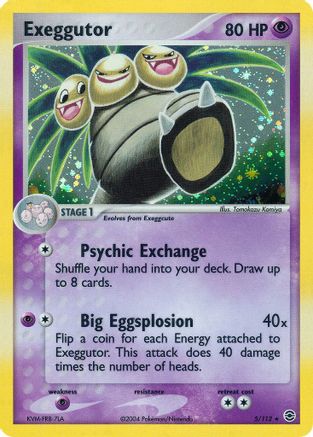 Exeggutor 005/112 - Holofoil FireRed & LeafGreen