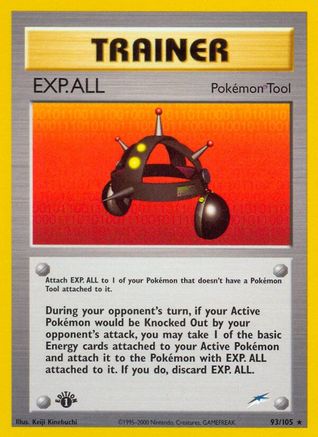 EXP.ALL 093/105 - 1st Edition Neo Destiny