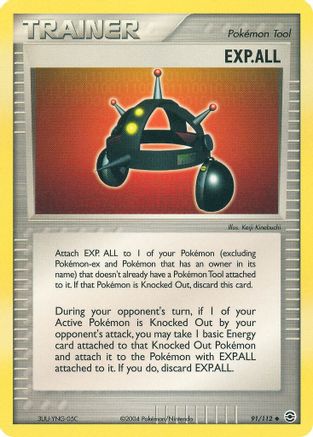 EXP.ALL 091/112 - Reverse Holofoil FireRed & LeafGreen