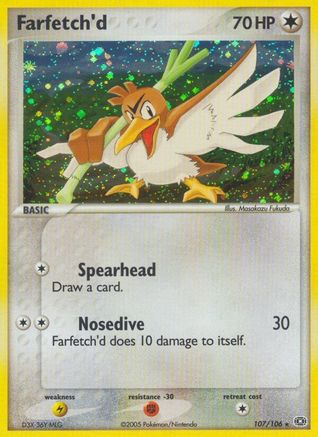 Farfetch'd (Secret Rare) 107/106 - Holofoil Emerald