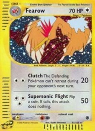 Fearow 011/165 - Holofoil Expedition