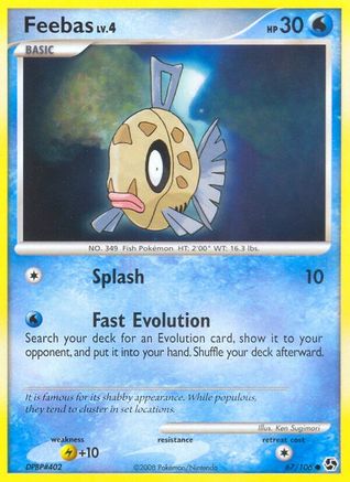 Feebas 067/106  - Reverse Holofoil Great Encounters