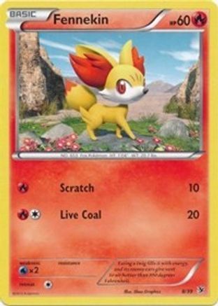 Fennekin 008  Kalos Starter Set