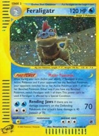 Feraligatr 012/165 - Reverse Holofoil Expedition