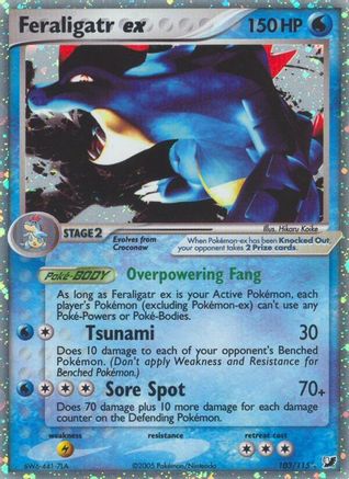 Feraligatr ex 103/115 - Holofoil Unseen Forces