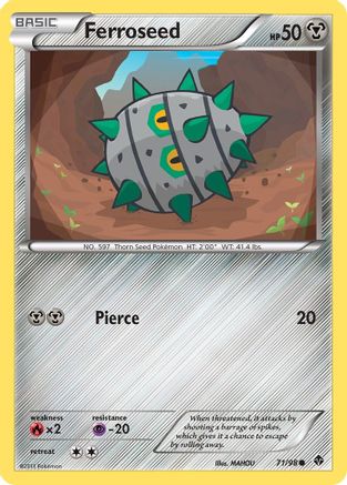 Ferroseed 071/98  - Reverse Holofoil Emerging Powers