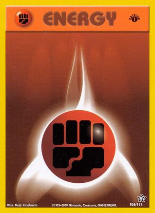 Fighting Energy 106/111 - 1st Edition Neo Genesis
