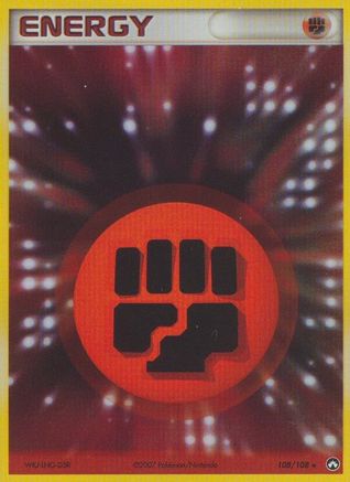 Fighting Energy 108/108 - Holofoil Power Keepers