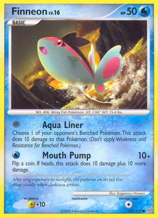 Finneon 061/100  - Reverse Holofoil Stormfront