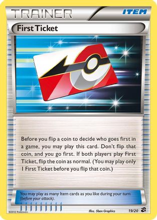 First Ticket 019/20  - Holofoil Dragon Vault