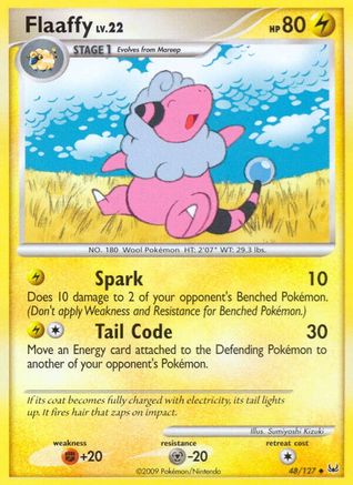 Flaaffy 048/127  - Reverse Holofoil Platinum