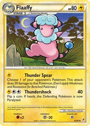 Flaaffy 043/95  - Reverse Holofoil Call of Legends