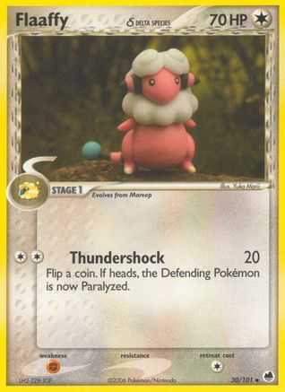 Flaaffy (Delta Species) 030/101 - Reverse Holofoil Dragon Frontiers