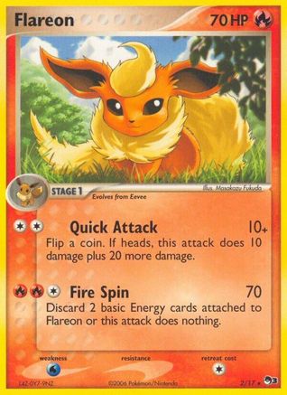 Flareon 002/017  POP Series 3
