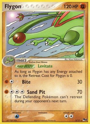 Flygon 003  - Holofoil POP Series 4
