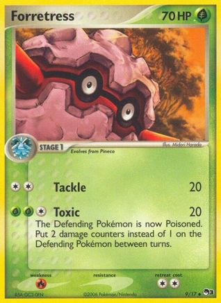 Forretress 009  POP Series 3