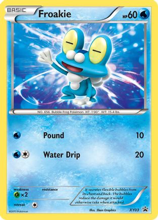 Froakie XY03  - Holofoil XY Promos
