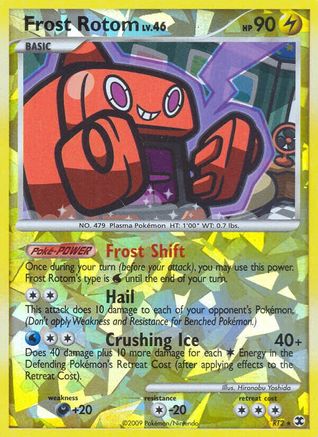 Frost Rotom RT2  - Reverse Holofoil Rising Rivals