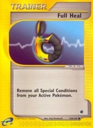 Full Heal 154/165 - Reverse Holofoil Expedition