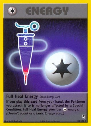 Full Heal Energy 100/110 - Reverse Holofoil Legendary Collection