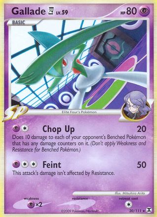 Gallade E4 020 - Rising Rivals