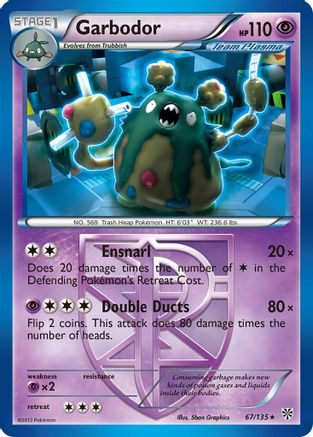 Garbodor (Team Plasma)  067/135 - Plasma Storm