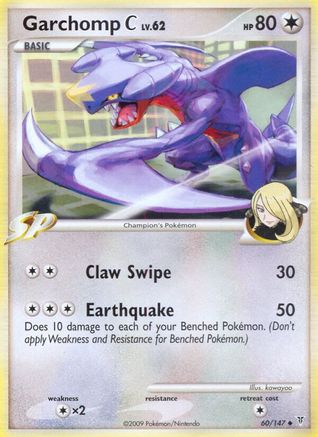 Garchomp C 060/147  - Reverse Holofoil Supreme Victors