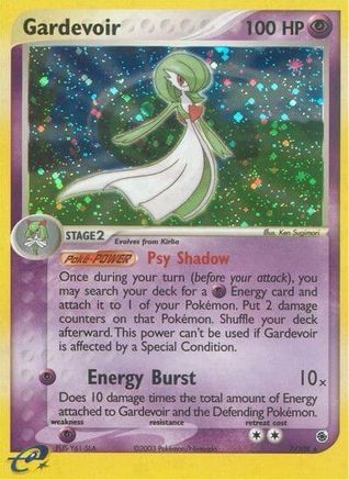 Gardevoir 007/109 - Holofoil Ruby and Sapphire
