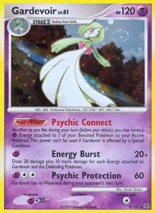 Gardevoir 008/127  - Holofoil Platinum