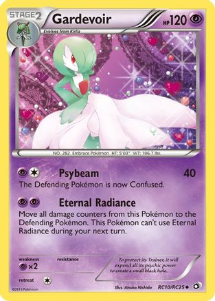 Gardevoir RC10/RC25  - Holofoil Legendary Treasures Radiant Collection