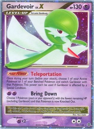 Gardevoir LV.X 131/132  - Holofoil Secret Wonders