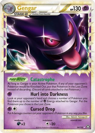 Gengar (Prime) 094/102  - Holofoil Triumphant