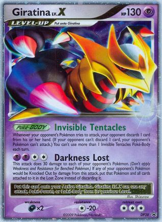 Giratina LV.X DP38  - Holofoil Diamond and Pearl Promos