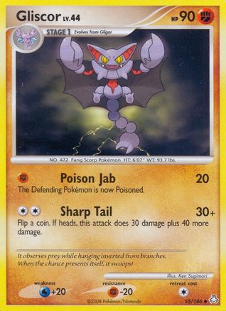 Gliscor 055/146  - Reverse Holofoil Legends Awakened