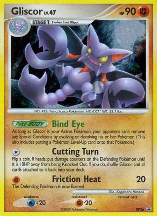 Gliscor DP36  - Holofoil Diamond and Pearl Promos