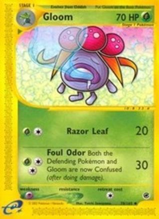 Gloom 078/165 - Reverse Holofoil Expedition