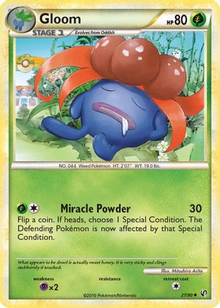 Gloom 027/90  - Reverse Holofoil Undaunted