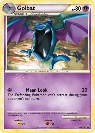 Golbat 030/95  - Reverse Holofoil Unleashed